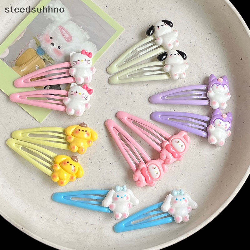 Steedsu Kẹp Tóc Ngọt Ngào Đáng Yêu Bằng acrylic Cho Bé Gái hhno