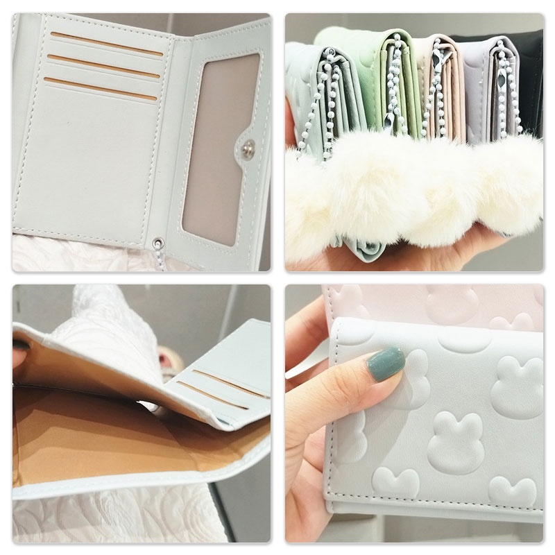 Chelkolrs Ví Ngắn Thời Trang Xinh Xắn Dành Cho Nữ