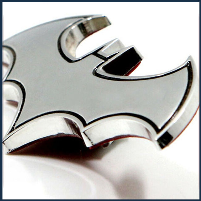 Logo Kim Loại Hình Dơi 3d Trang Trí Xe Hơi Xe Máy