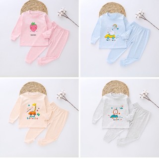 Bộ dài tay bộ thu đông bé trai bé gái chất cotton len cao cấp