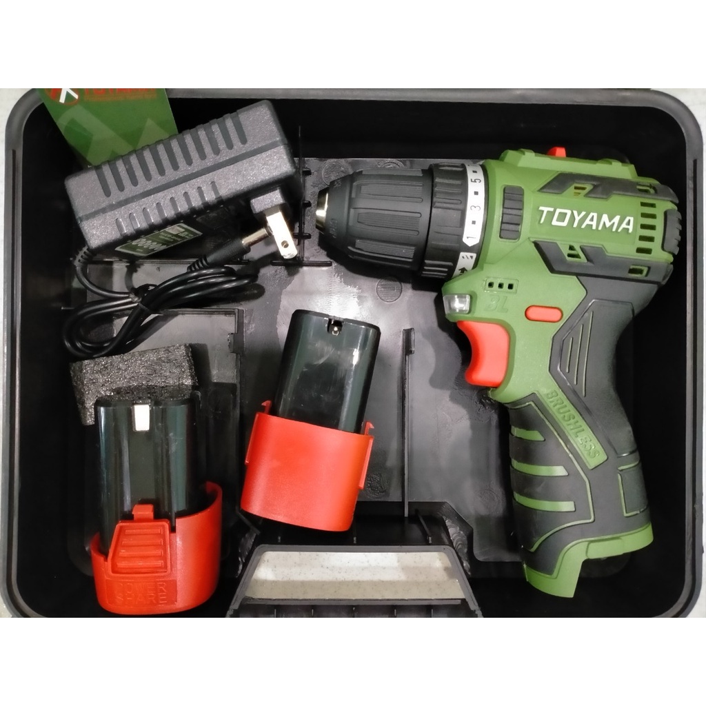 Máy khoan bắn vít dùng pin Toyama/ CHÍNH HÃNG/ GIÁ TỐT ĐL HÀ NAM