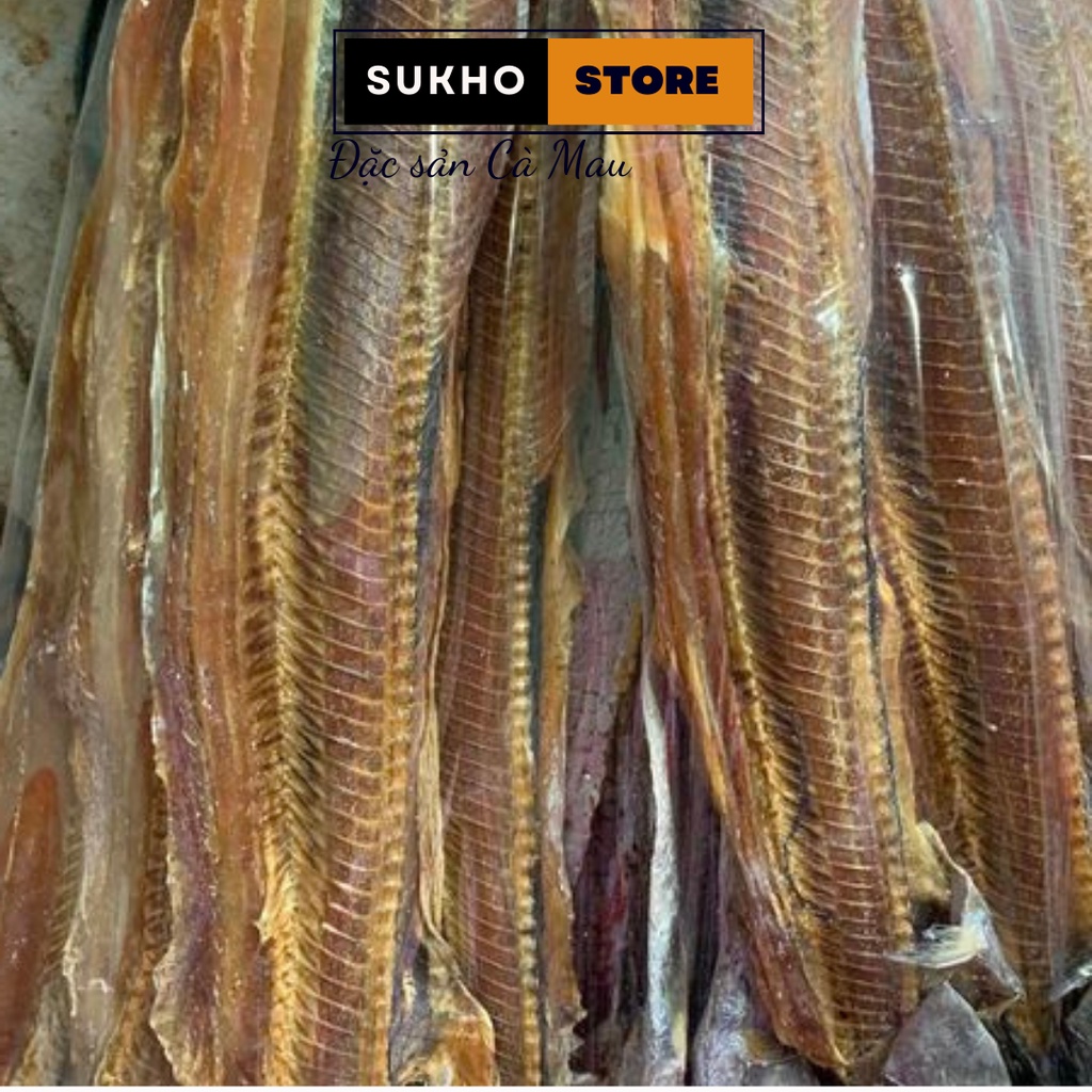 Khô cá hố, con to hút chân không phơi tự nhiên không tẩm gia vị vừa ăn 500g - Sukho Store