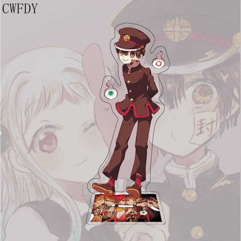 Mô hình Standee Anime Jibaku Shounen Hanako-kun Arcylic Stand Figure Toilet-Bound Yugi Pink Mokke