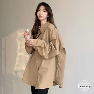 Áo Sơ Mi Dáng Rộng Thời Trang Mùa Xuân Pháp Dành Cho Nữ