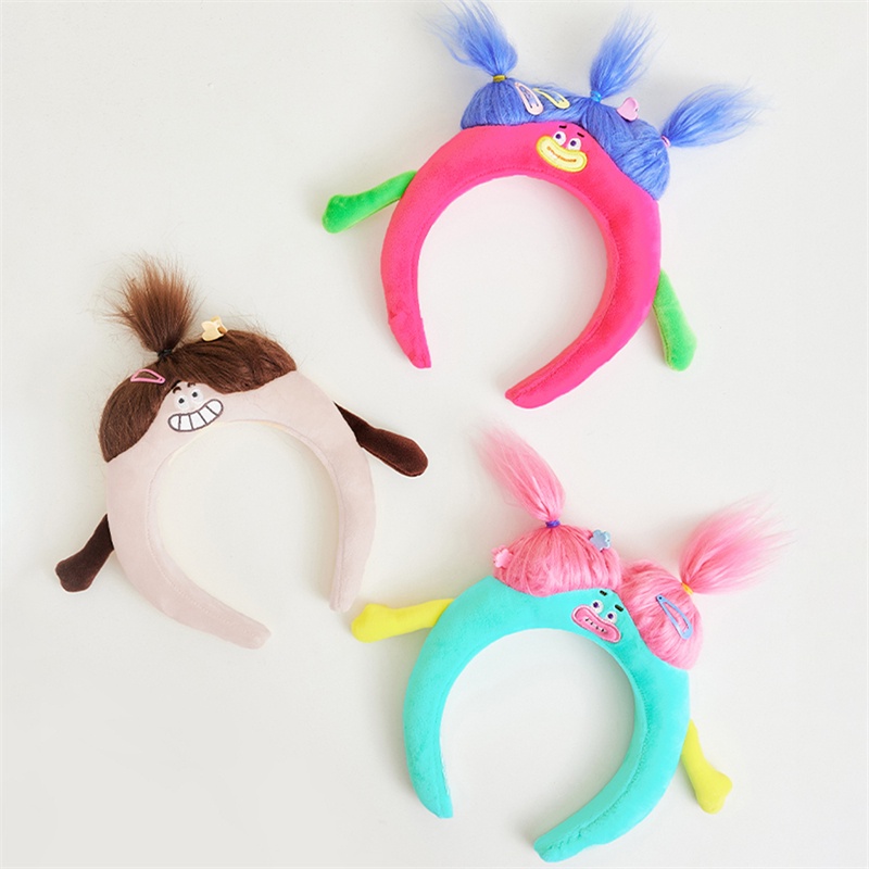 Băng Đô Hình Búp Bê sanfu Xấu Xí Nhồi Bông Vui Nhộn xiaohongshu internet Cùng Phong Cách Người Nổi Tiếng ac