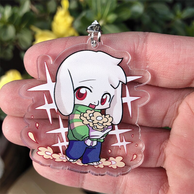 Móc khoá Undertale Ink Sans Asriel Horror Fell Keychain Anime Manga Nhật Bản Phụ Kiện Trang Trí Túi xách Balo