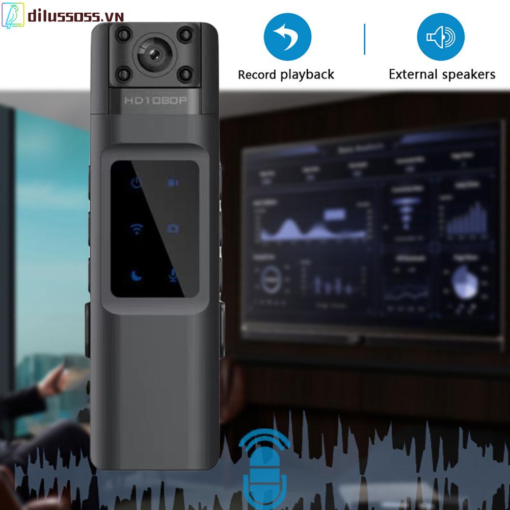 Máy Ghi Hình Kỹ Thuật Số dilussoss.vn 1080p hd mini wifi Góc Rộng 130 Độ