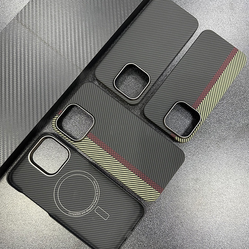 Ốp Điện Thoại Sợi Siêu Mỏng Cho Iphone 15pro 15Promax