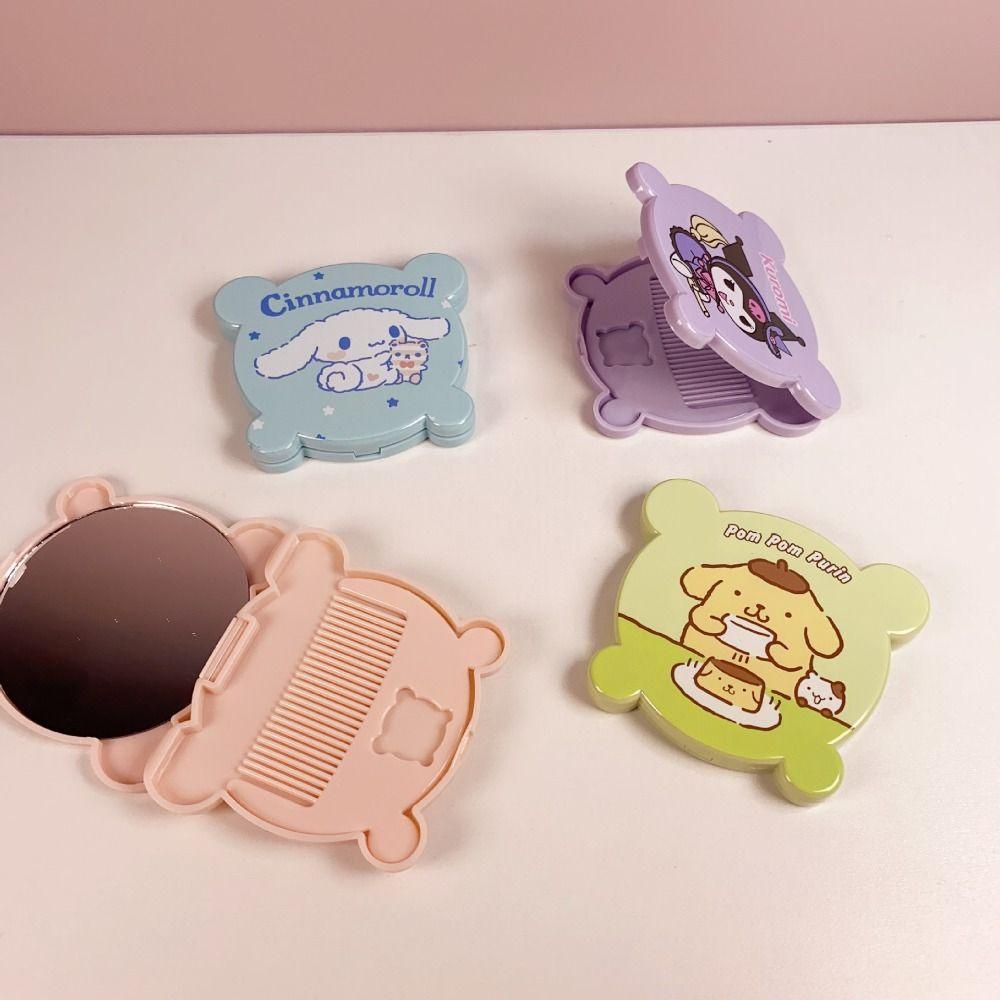 Dans Bộ Gương Trang Điểm mini Kèm Lược Làm Quà Tặng Cho Bé