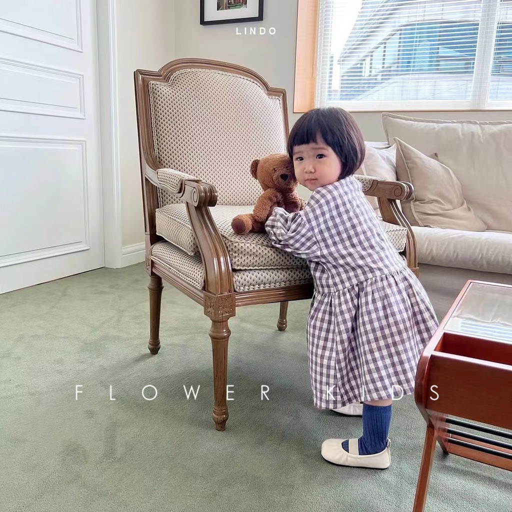 Giày Công Chúa Mũi Vuông Bằng Da Co Giãn Phong Cách Hàn Quốc Cổ Điển Mùa Xuân Hè Dành Cho Bé Gái 5