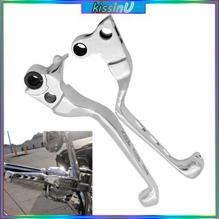 1 Cặp Tay Thắng Hình Đầu Lâu Bằng chrome Cho Xe Mô Tô Harley-davidson dyna-