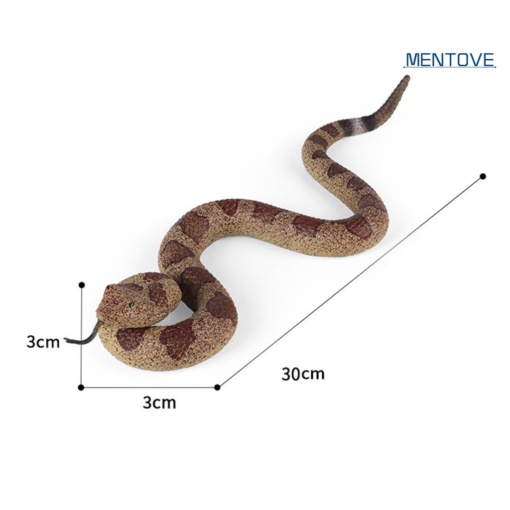 Đồ Chơi Mô Hình Rắn Giả Mềm Mại Như Thật Trang Trí halloween