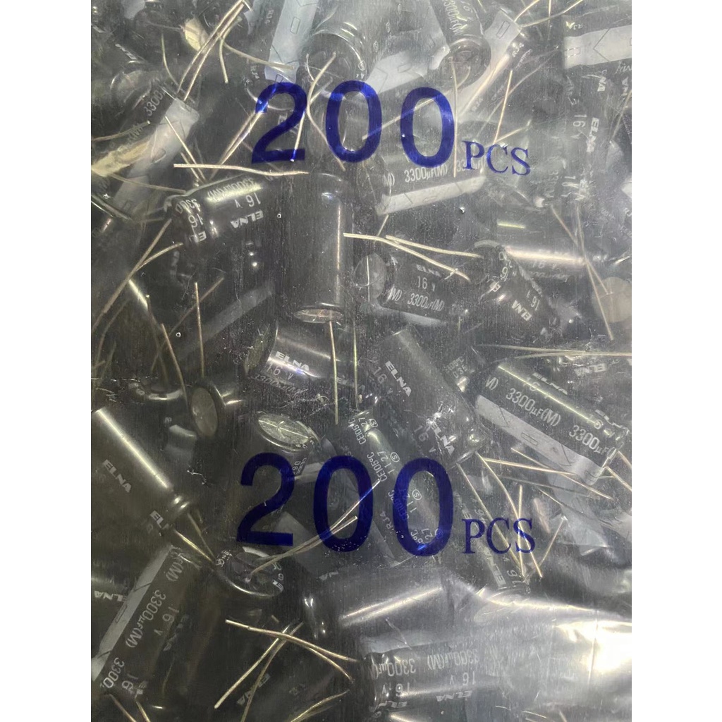 ✨ Tụ điện điện điện phân nhôm nhập khẩu Ina ELLA 16V3300UF 3300UF / 16V 12.5 * 25