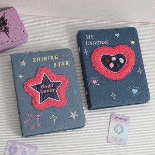 Sổ Binder A5 Còng D Collect Book Album Ảnh Chất Liệu denim Khổ a5 y2k[SẴN]