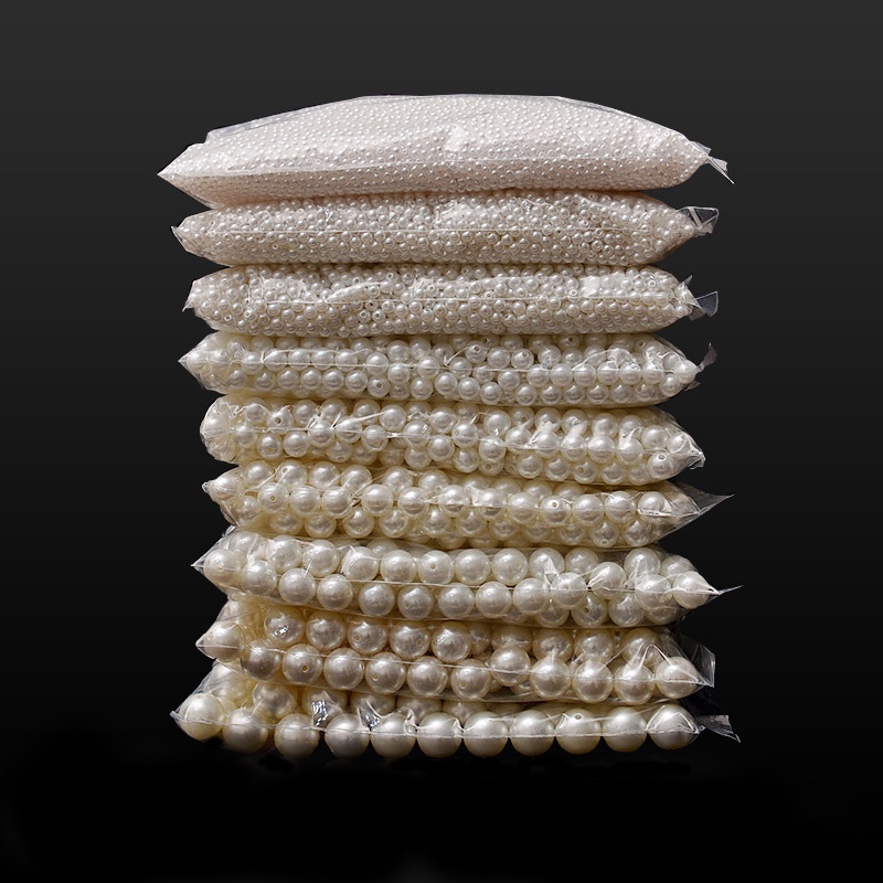 Bộ 10-400 Hạt Ngọc Trai Nhân Tạo 3-20mm Để Trang Trí