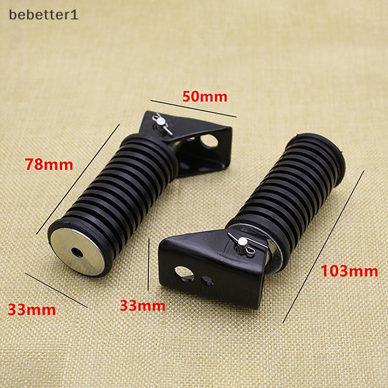 Bebetter 1 Bộ Gác Chân Trước Sau Cho Xe Máy gs125 gn125