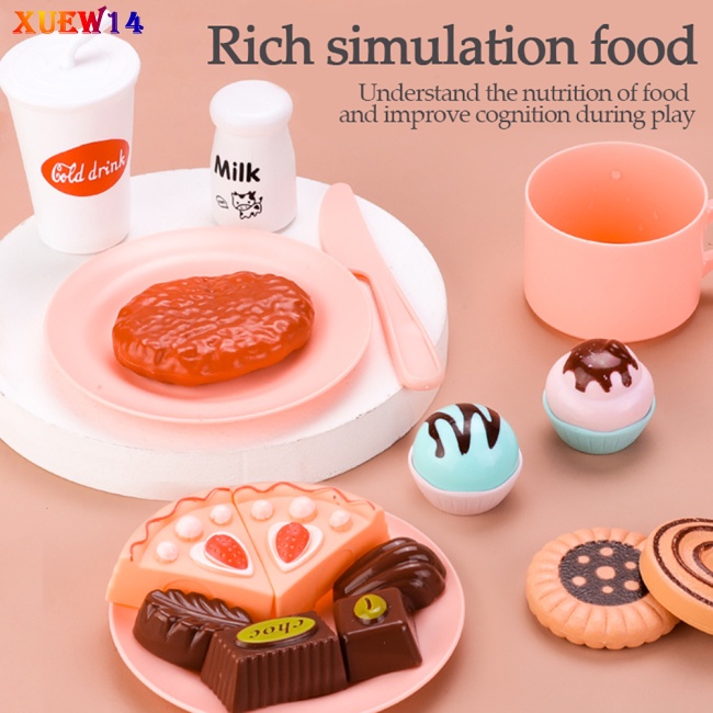 Bộ 20 / 40 Đồ Chơi Nhà Bếp Có Nhạc Và Đèn Cho Bé