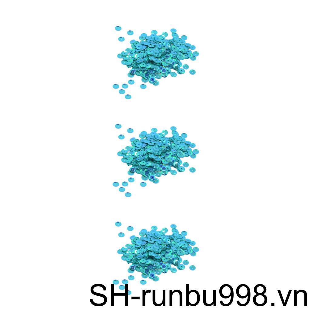 Set 1 / 2 / 3 / 5 400 Hạt Kim Sa Tròn 7mm May Vá Thủ Công