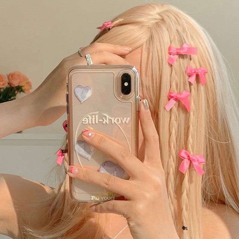 Kẹp Tóc Nơ Ruy Băng Cho Nữ