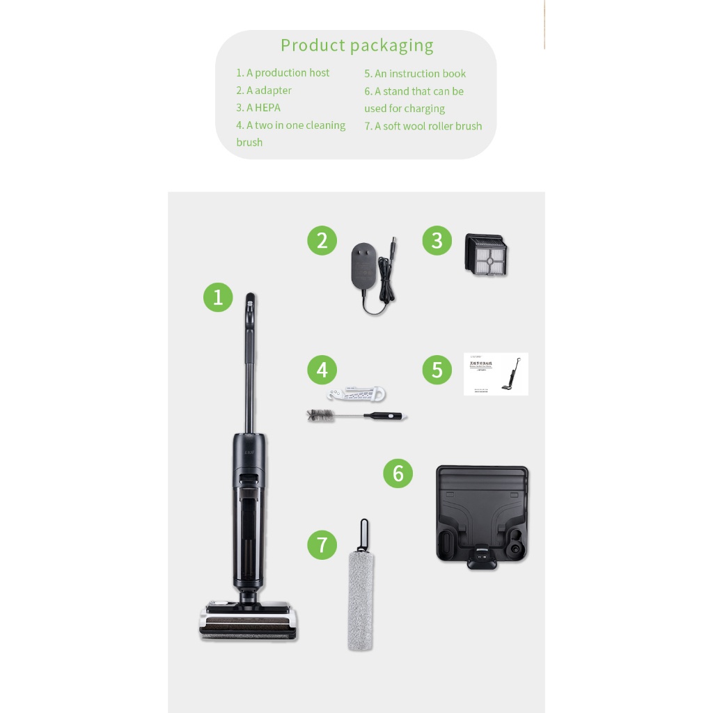 2023 Máy Hút Bụi Khô & Ướt X8 PRO Cây Lau Nhà Thông Minh Diệt Khuẩn 99.9% | hàng sẵn có Máy Hút Bụi Lau Nhà Cầm