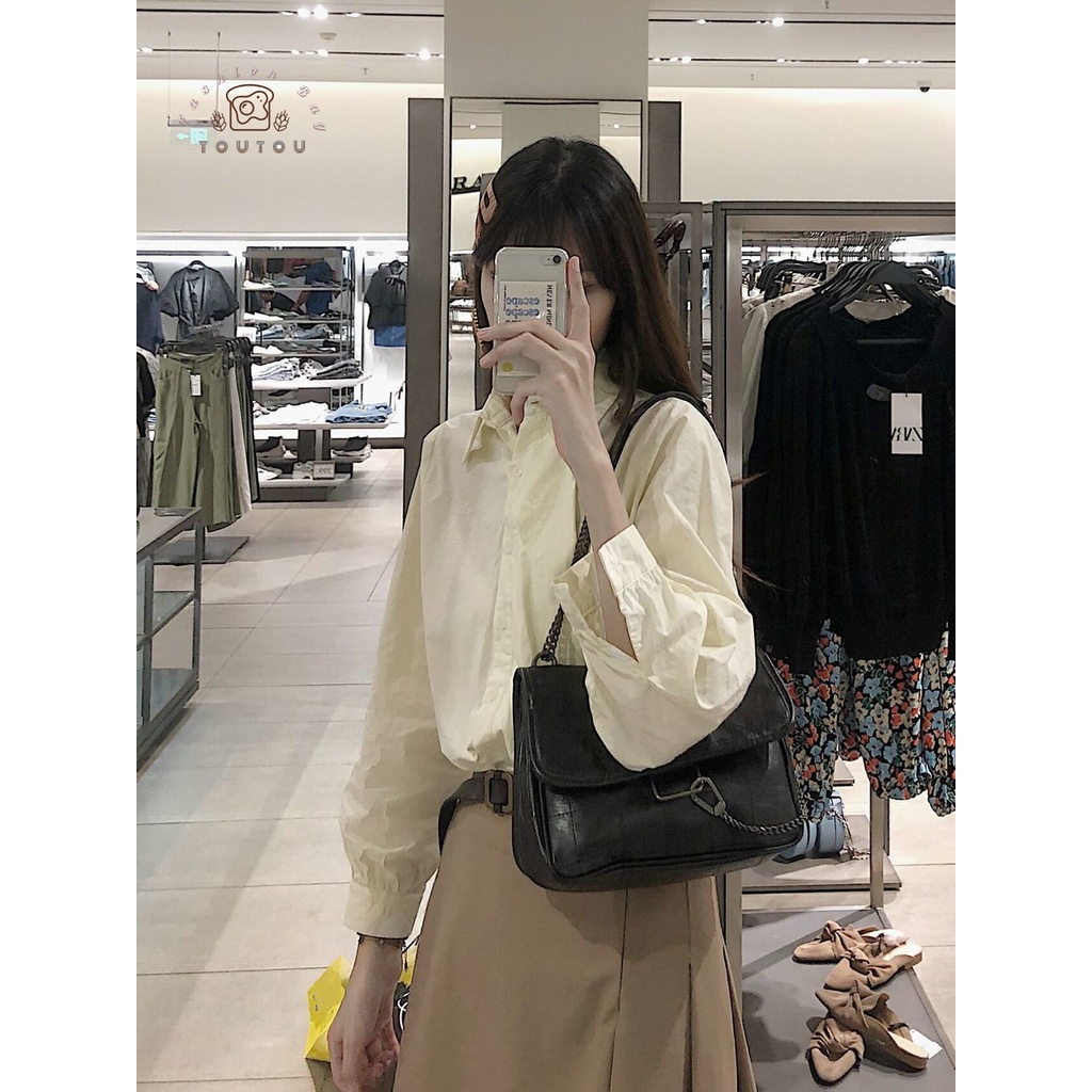 TOUTOU Túi đeo chéo nữ, túi xách hàn quốc da mềm da rẻ babumap Korean GDJ239126J38Z230921