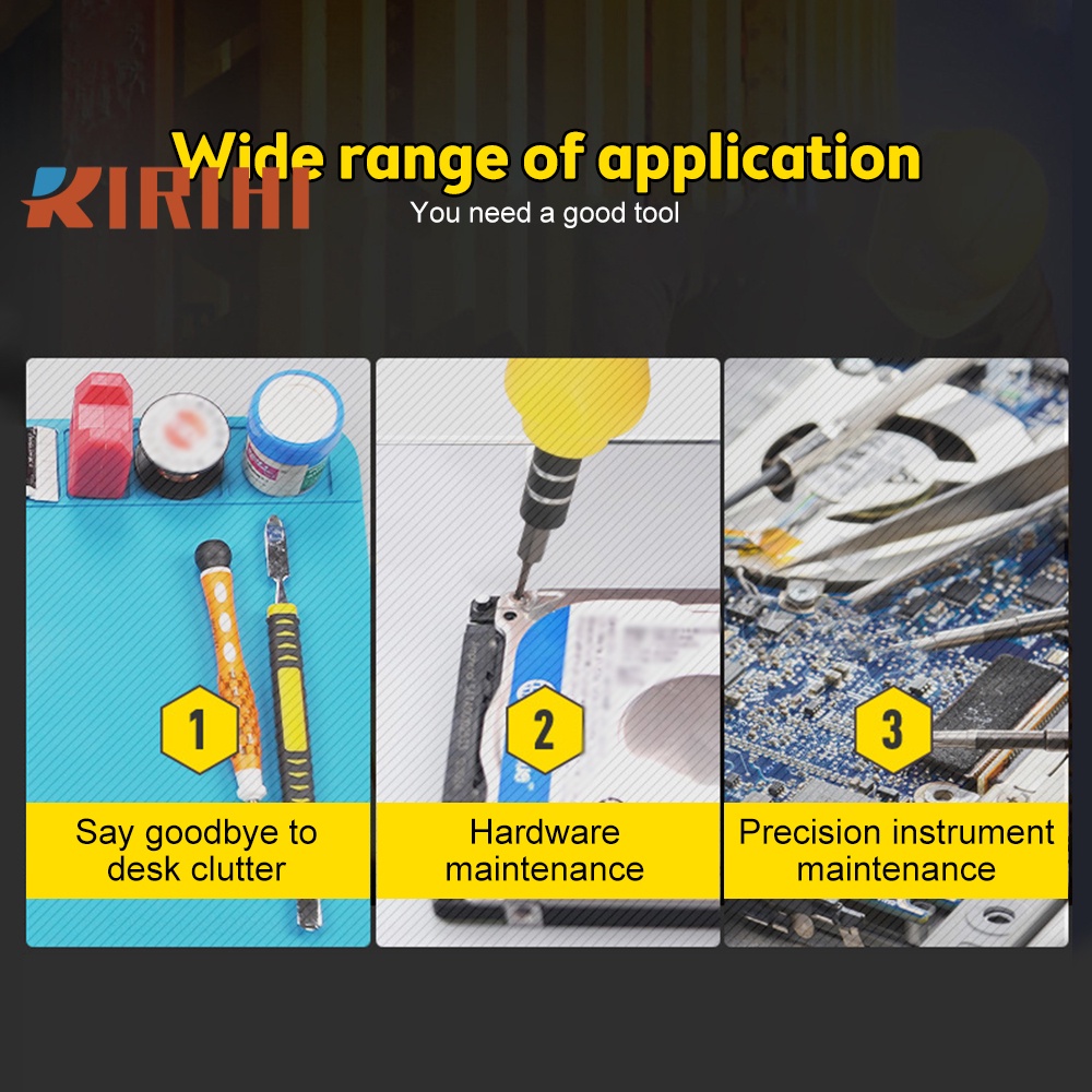 Tấm silicon cách nhiệt RIRIHI te-509 dùng để sửa chữa điện thoại và máy tính