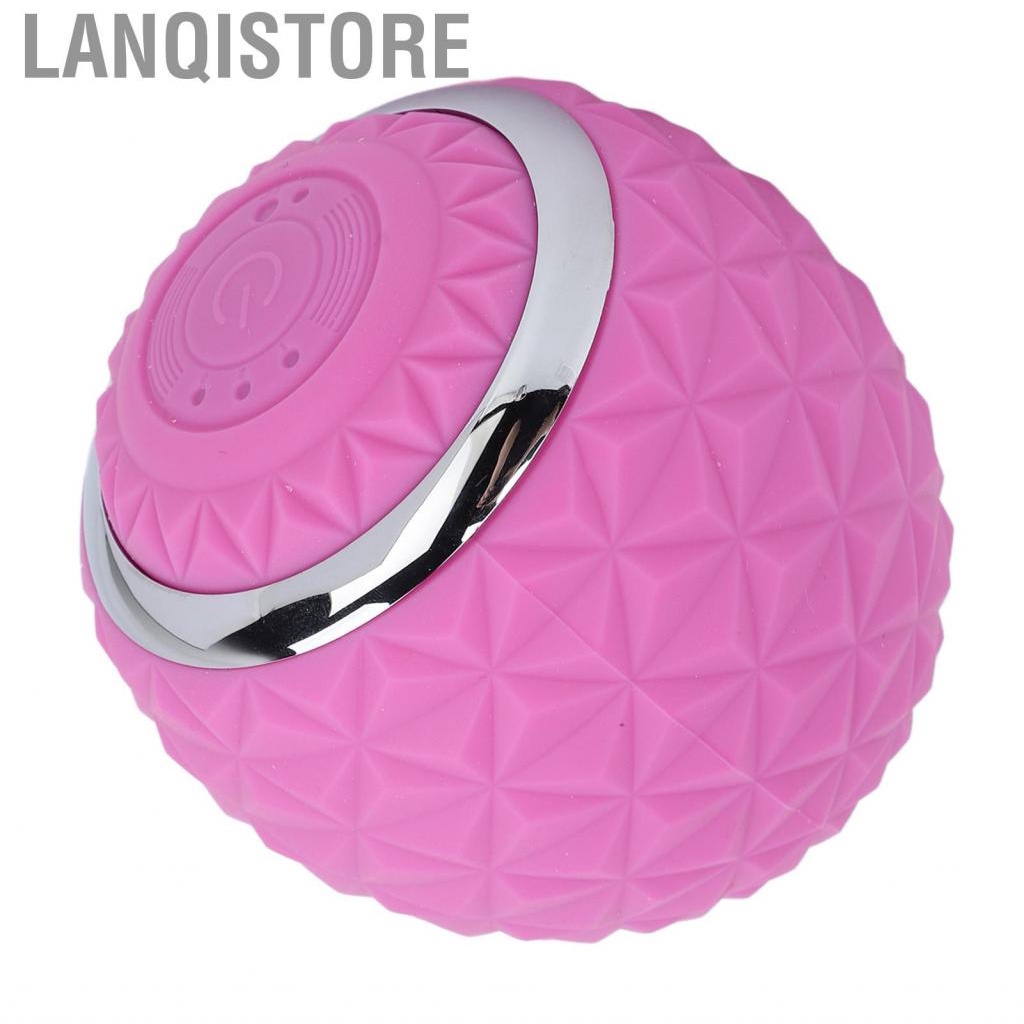 Lanqistore Vibrating  Ball Electric Rechargeable Deep Tissue Trigger Point Massag EO