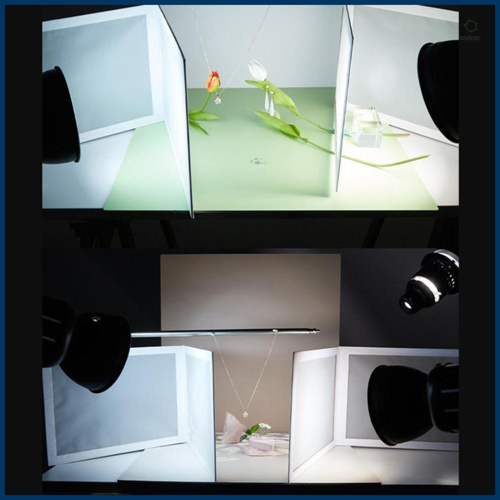 Foldable V-Flat Light Diffuser Board - Portable Photography Reflector