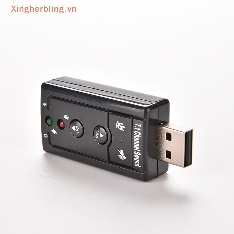 Thẻ Âm Thanh Mở Rộng xbvn new mini usb 2.0 3d 12mbps 7.1