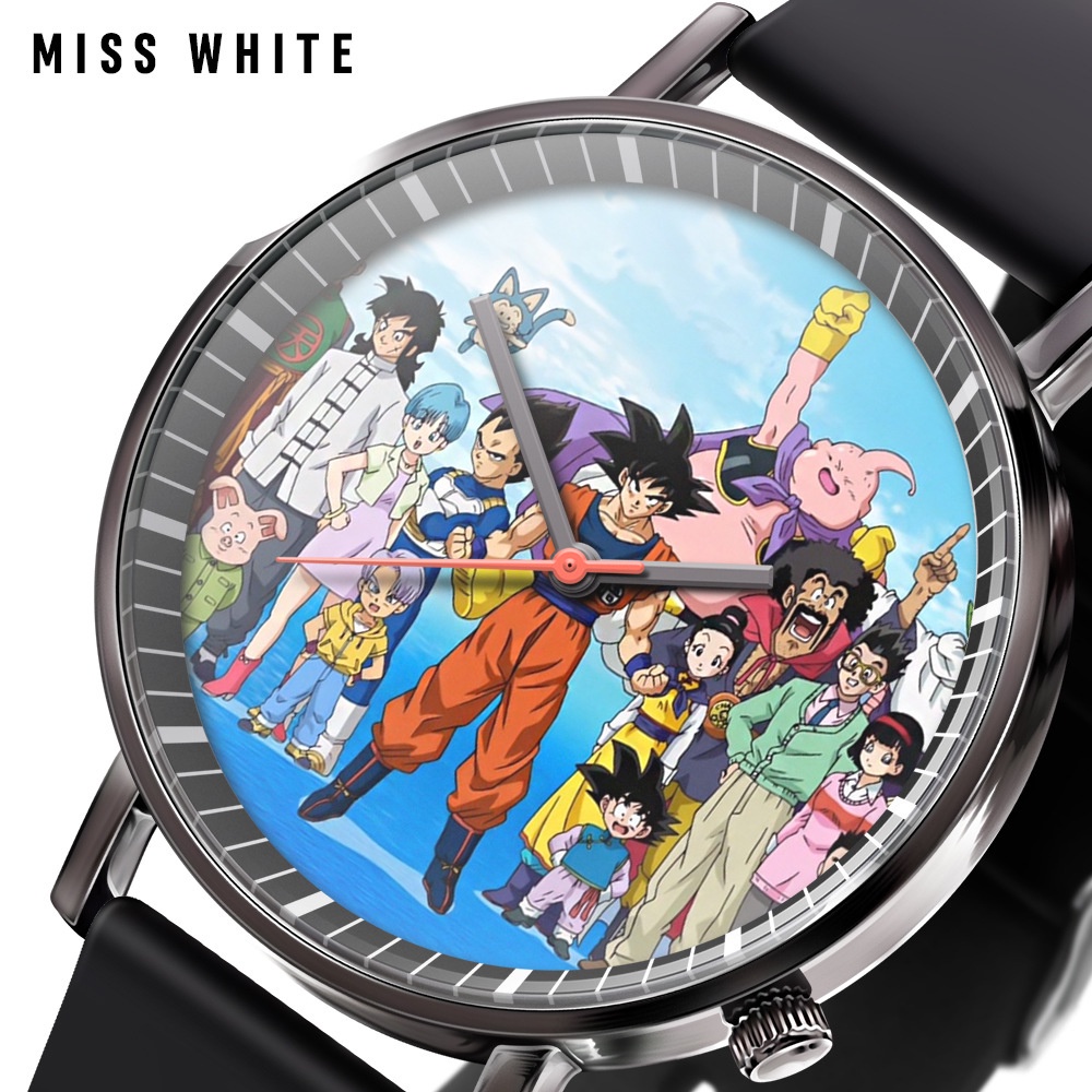 Đồng Hồ Thạch Anh Siêu Nhẹ Hình son goku anime dragon ball Thời Trang Hàn Quốc Cho Nam Nữ
