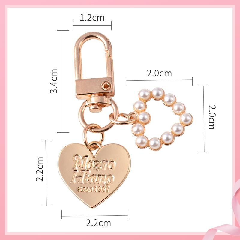 Dễ Thương Móc Khóa Hình Vỏ Sò Bằng Kim Loại Sáng Tạo