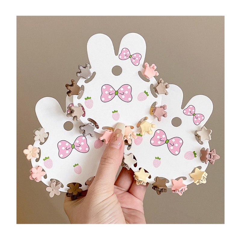 Set 10 / 19 Kẹp Tóc Hoạt Hình Xinh Xắn Cho Bé Gái