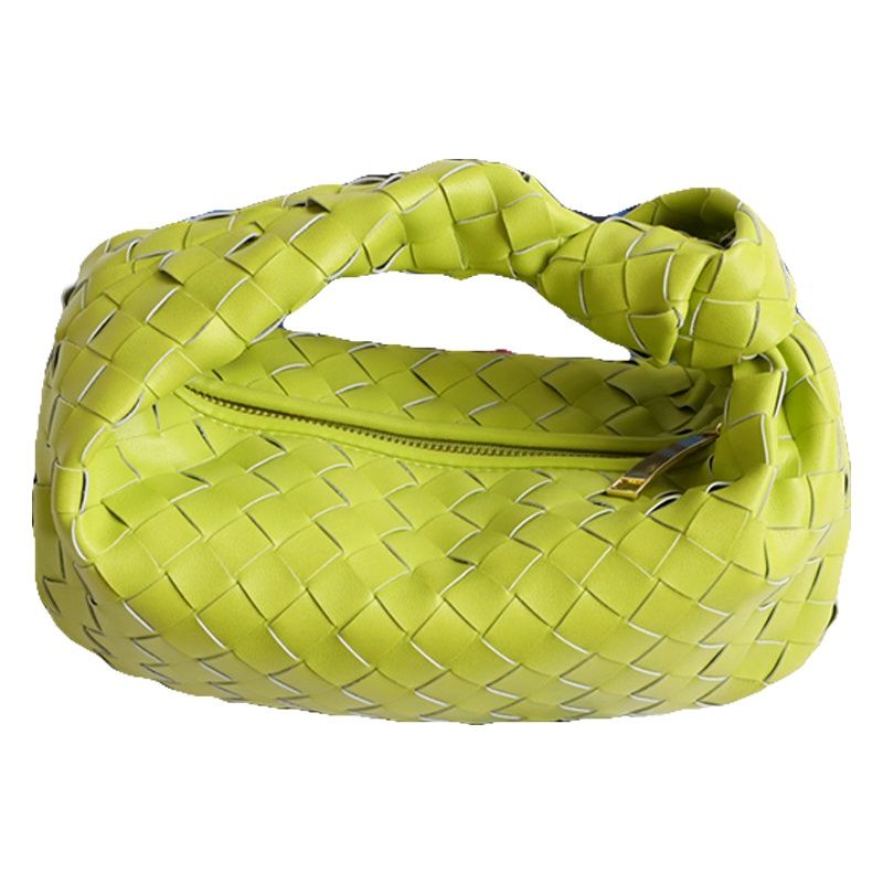 Niche Set 2 Túi Xách Da Bò Thật 022 mini Thắt Nút Kiểu Mới Chất Lượng Cao