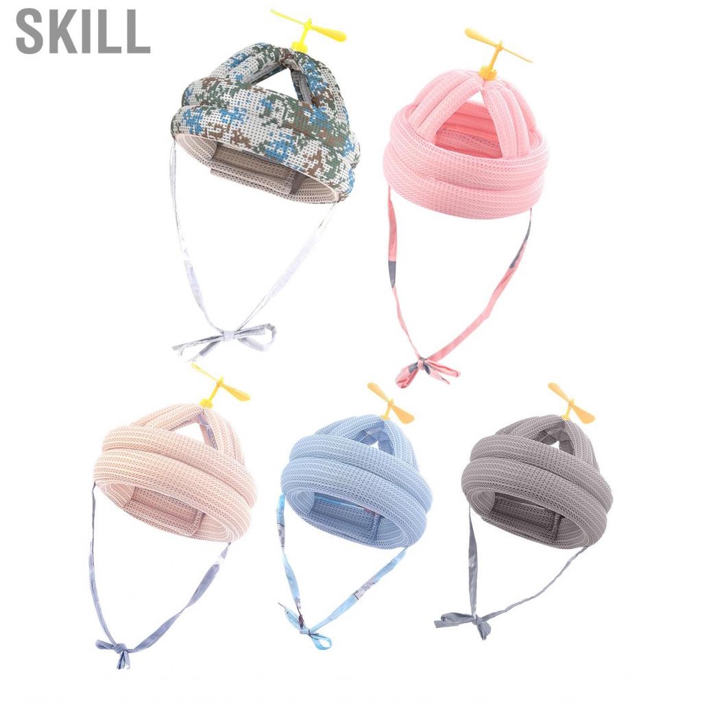 Skill Baby Safety   Soft Adjustable Toddler Head Protection Hat for Crawling
