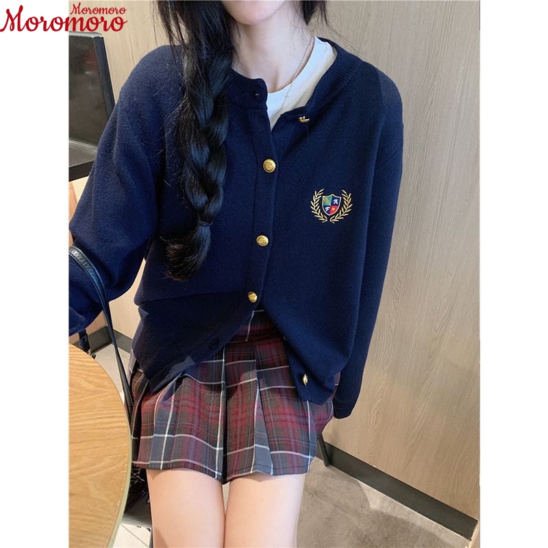 Moromoro Áo Len áo khoác cardigan Popular Phong cách Xu hướng hàn quốc WXF2393G4H39Z230927