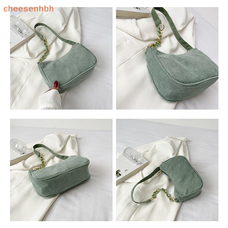 Cheehbh Túi Xách Đeo Vai / Xách Tay Màu Trơn Có Khóa Kéo Thời Trang vintage Cho Nữ vn