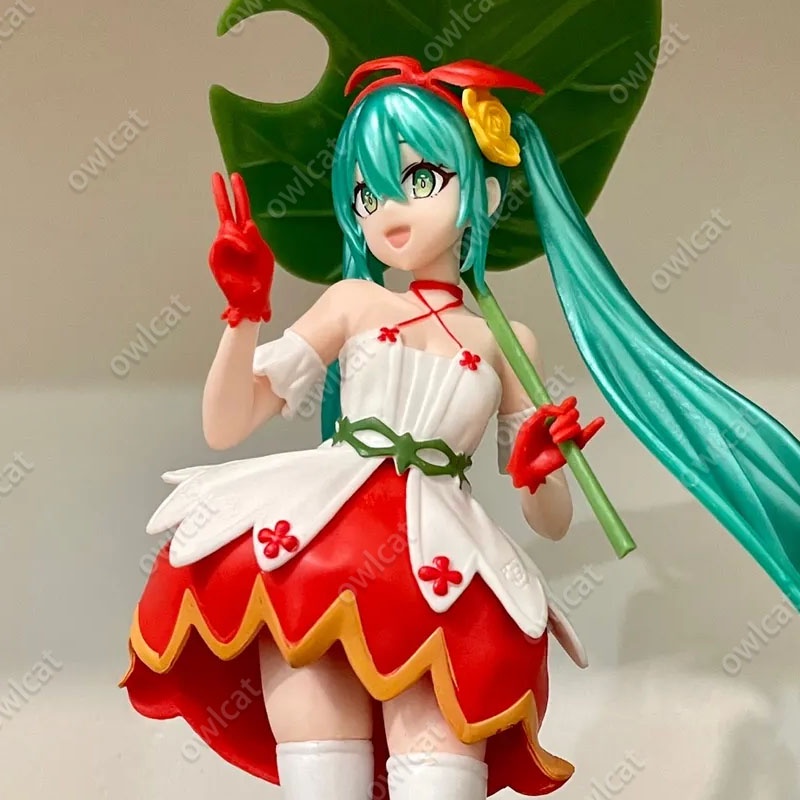 Mô Hình Nhân Vật VOCALOID Miku  21cm Hatsune Miku Virtual Idol Thumbelina Little Tiny Fairy Tales Series TAiTO PVC Figure Piapro Packed in Box Model
