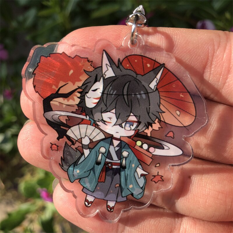 Móc khoá Game Honkai: Star Rail Imbibitor Lunae Dan Heng Keychain Anime Manga Nhật Bản Phụ Kiện Trang Trí Túi xách Balo