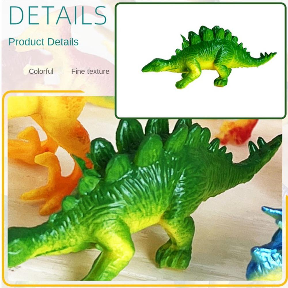 Set 12 Mô Hình Khủng Long mini 26edie Bằng Cao Su Mềm