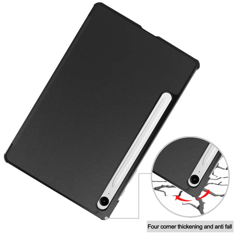 Lật Bao Da Máy Tính Bảng pu Chống Rơi Cho Samsung Galaxy Tab S9 FE 5G SM-X510 X516 X710 X716 X718 case galaxytabs9 s9fe Giá Đỡ cover