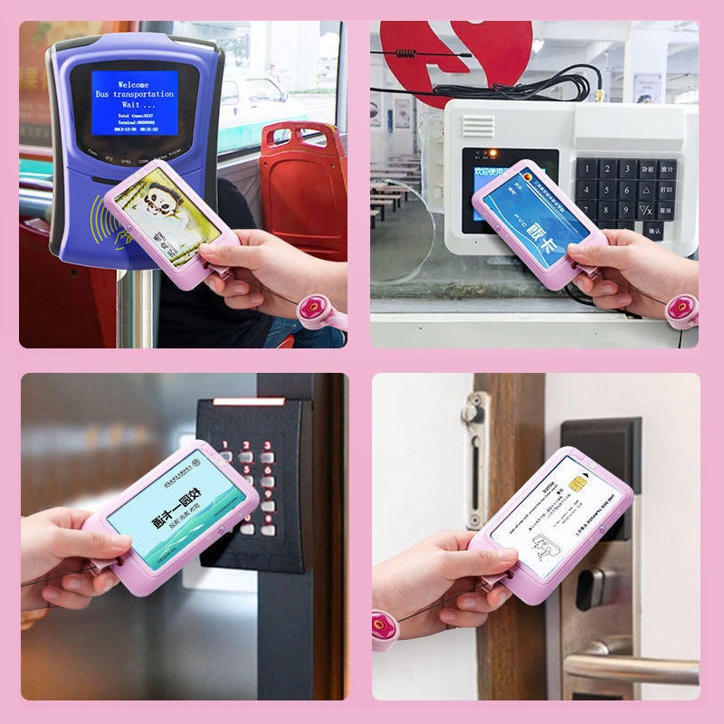 Sanrio Túi Đựng Thẻ id / Thẻ id Bằng acrylic Chống Thấm Nước Có Dây Rút Thu Gọn Được