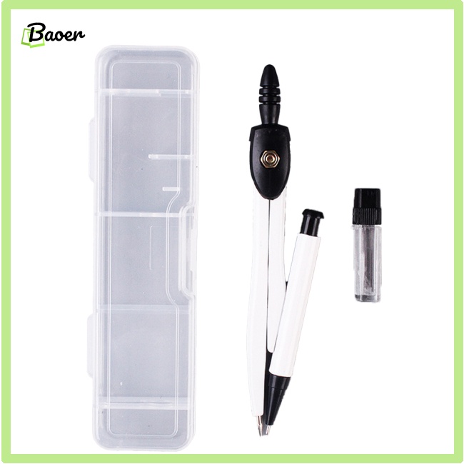 Baoer Bộ Dụng Cụ Compa Vẽ Toán Học Chuyên Nghiệp Cho Học Sinh