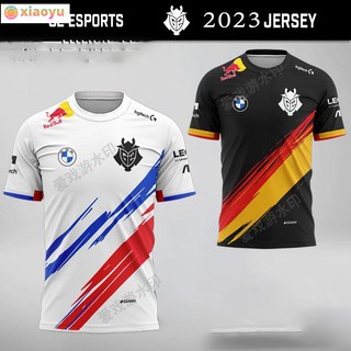 Đồng phục đội G2 Đồng phục thể thao điện tử CSGO 2023 quần áo ngắn tay lớn Quần áo Kennys