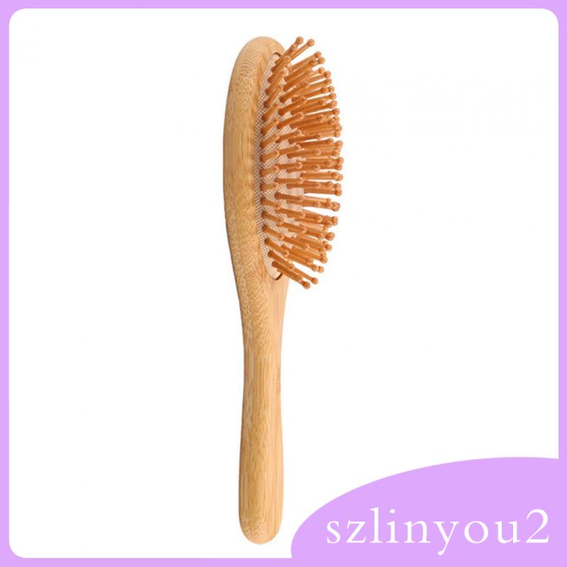 Lược Chải Tóc Bằng Tre Mát Xa Da Đầu Dành Cho Nam Và Nữ