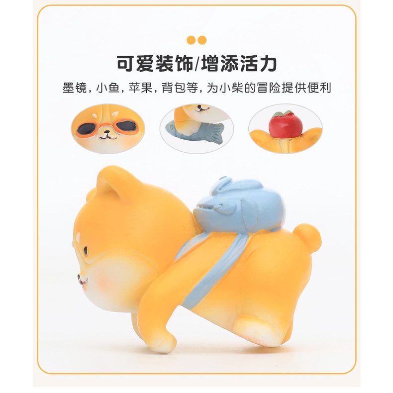 Xi Lanh Nhỏ Bằng Nhựa resin Họa Tiết Hoạt Hình Dễ Thương Trang Trí Sân Vườn