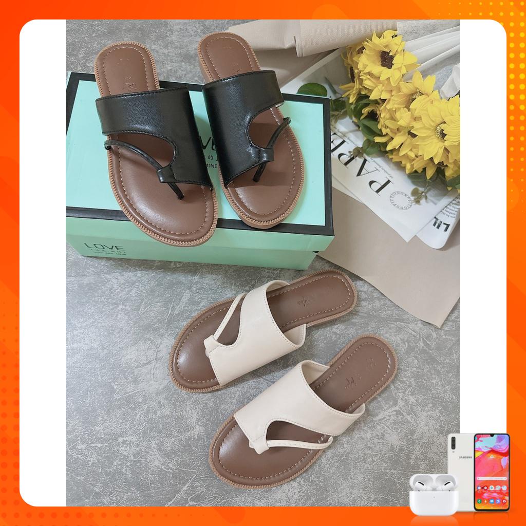 Dép xỏ ngón siêu hót 2 màu