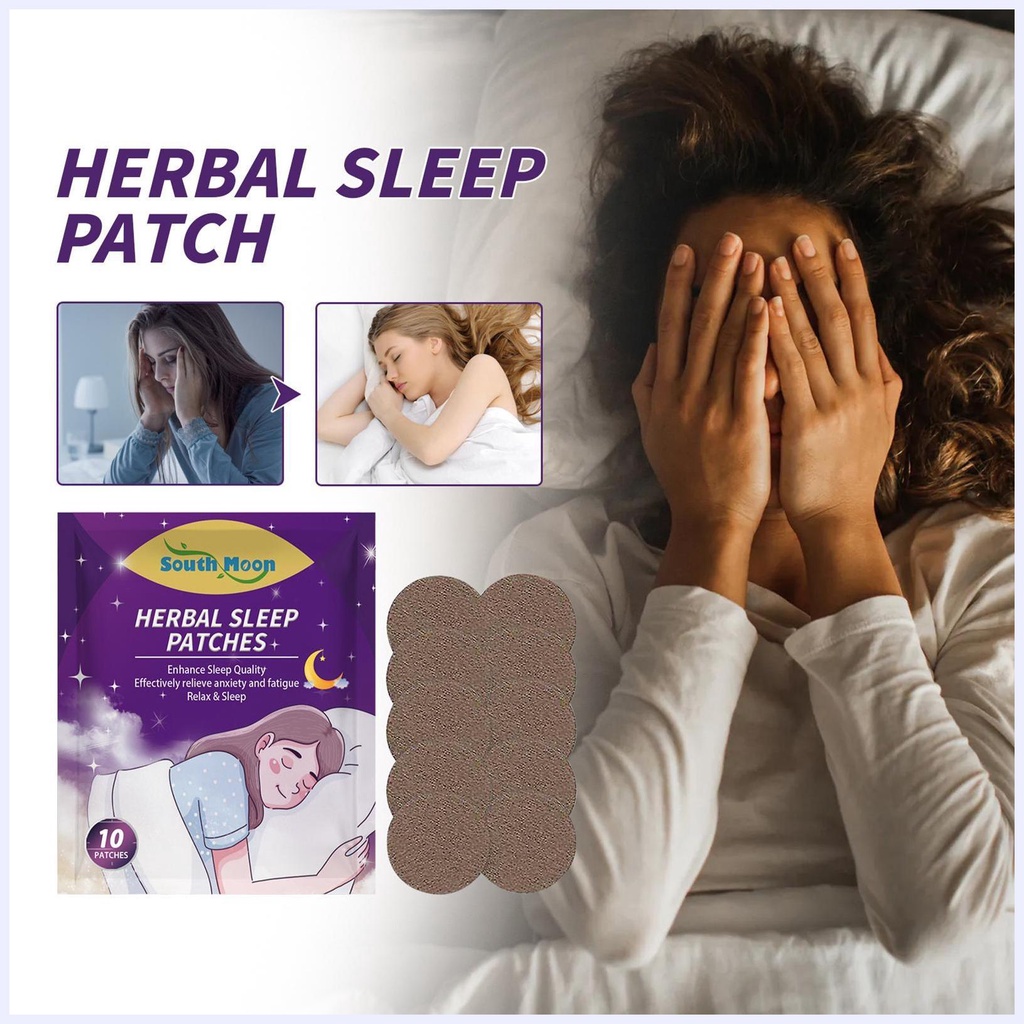 Bộ 10 Miếng Dán Phản Lực Giúp Thư Giãn Sâu Vào Ban Đêm Cho Người Lớn