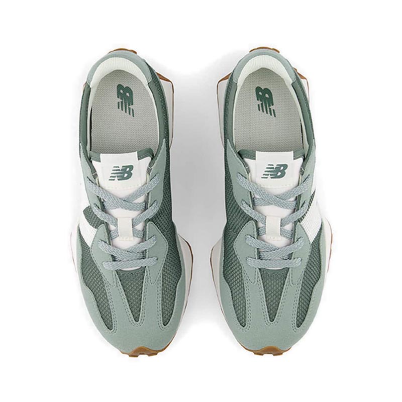 Giày Chạy Bộ New Balance 327 / Gs327V1 Kids - White