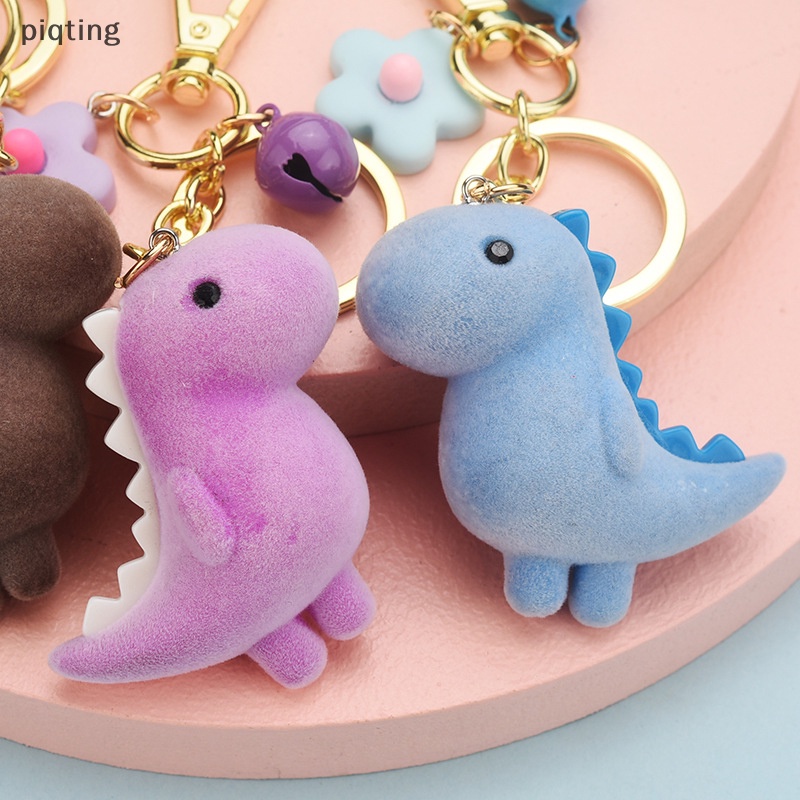 Piqt Móc Khóa Hình Khủng Long Mềm Mại Dễ Thương