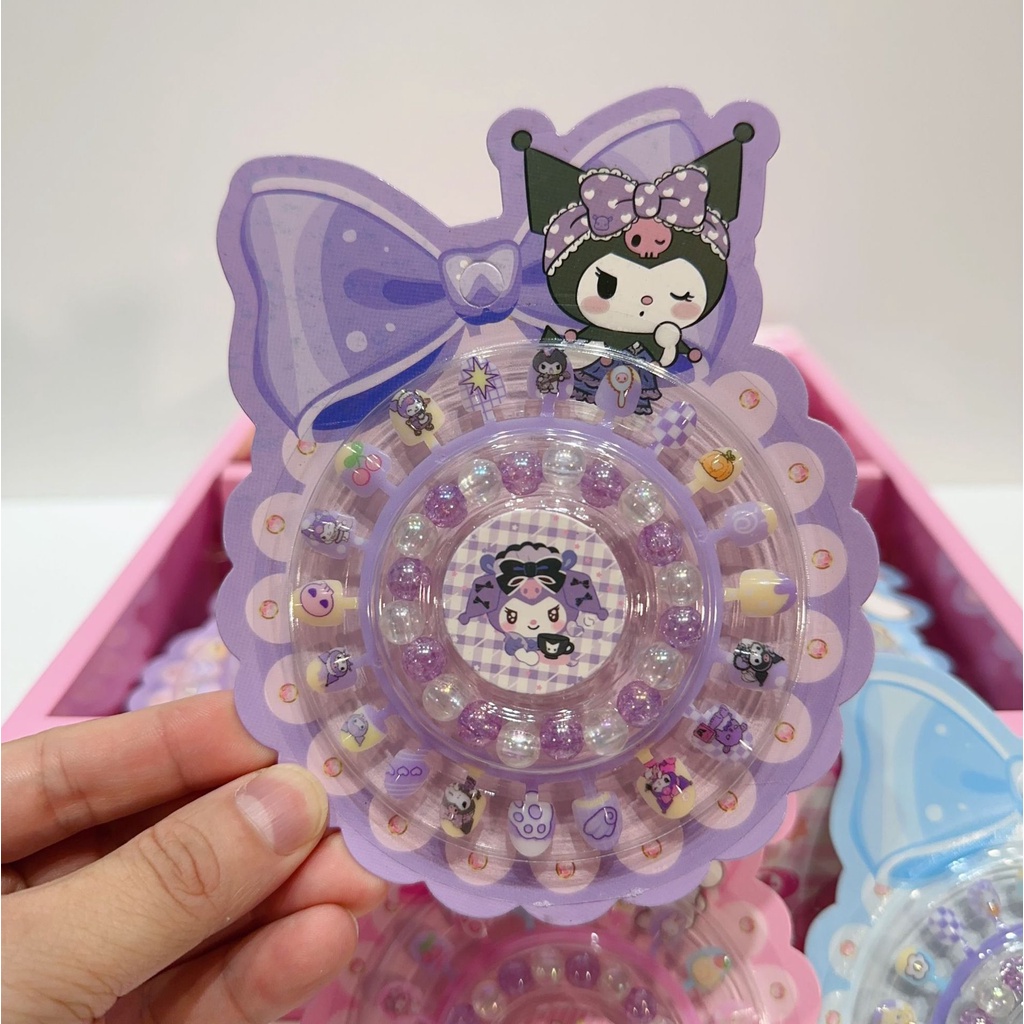 Mới Bộ Miếng Dán Trang Trí Móng Tay Họa Tiết Hoạt Hình Dễ Thương yl171